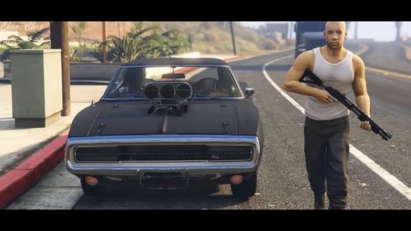 Vin Diesel (Dominic Toretto) and his criminal life in Grand Theft Auto 5 (The Fast and The Furious)