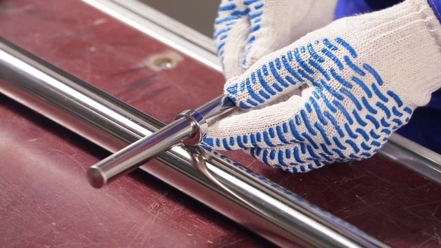 18. Разметка, первая и последняя стойки, установка поручня и ригеля смотреть онлайн