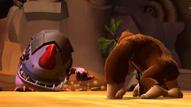 Donkey Kong Country Returns - All Bosses in Mirror Mode смотреть онлайн