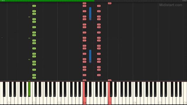 Scooter - Age of Love (Instrumental Tutorial) [Synthesia] смотреть онлайн