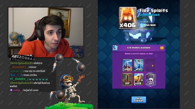 SADA IMAM 14 LEGY KARTICA !! - Clash Royale смотреть онлайн