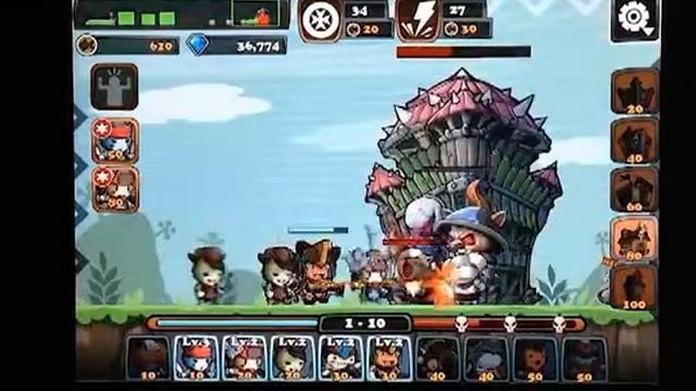 Cat War (Войны кошек) для Android смотреть онлайн