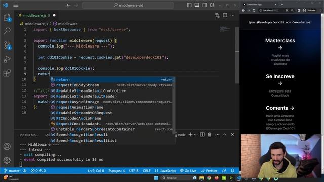Nextjs Middleware смотреть онлайн