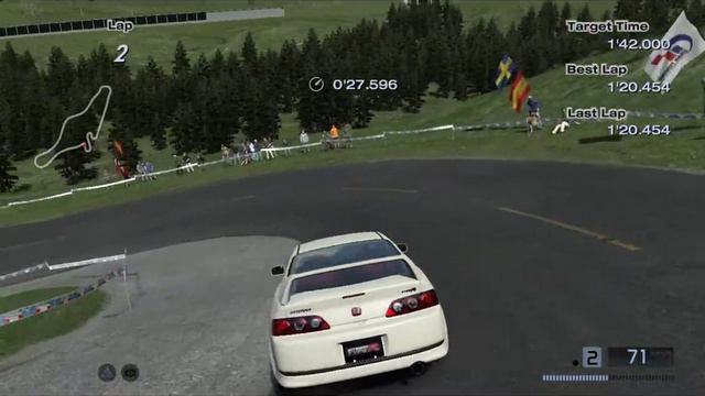 Gran Turismo HD Concept: Honda Integra Type R ´04 Time Trial смотреть онлайн