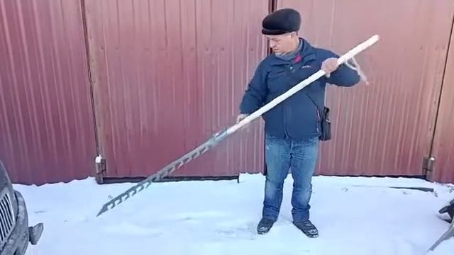 Аналог финской пилы.Заводское изготовление.Для резки льда. смотреть онлайн