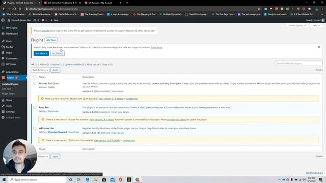 How to Install the Elementor Page Builder in WordPress | Life Coach Video Tutorial смотреть онлайн