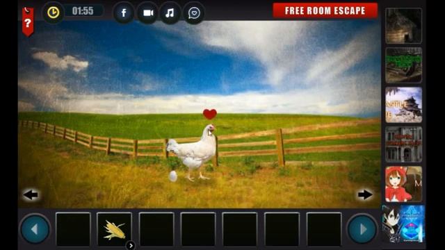 Magic Farm Mystery walkthrough FreeRoomEscape. смотреть онлайн