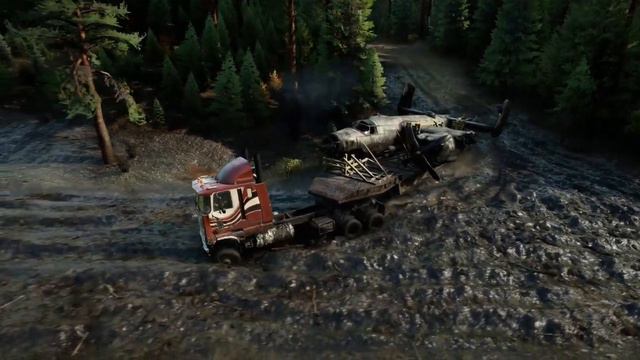 Best Offroad Truck Ford CLT9000 Cabover In SnowRunner Season 12 @TIKUS19 смотреть онлайн