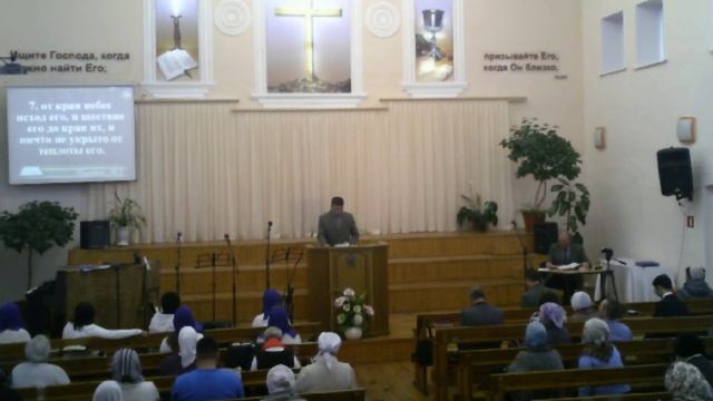 Богослужение в церкви ЕХБ г. Ульяновска 2018-12-16 смотреть онлайн