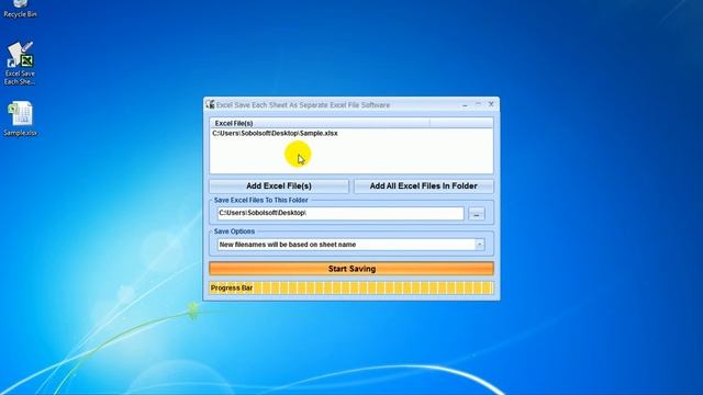 How To Use Excel Save Each Sheet As Separate Excel File Software смотреть онлайн
