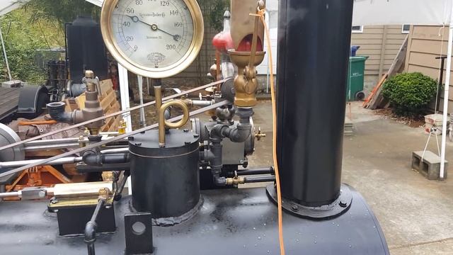 Return Flue Boiler with Steam Engine. SOLD! смотреть онлайн