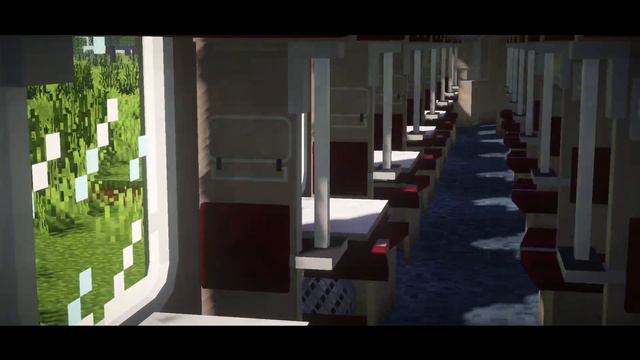 Minecraft Steve's railroad | feat. Immersive Railroading смотреть онлайн