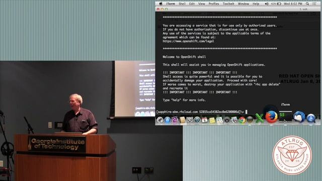 Red Hat Open Shift - Ernie Ellingson - Atlanta Ruby Users' Group 2014 смотреть онлайн