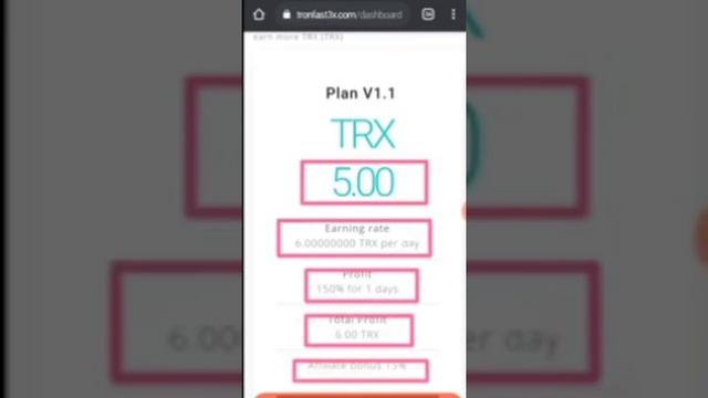 new tron earning website. || one day 200% return ?. смотреть онлайн