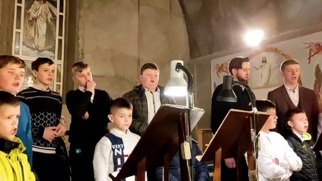 Колядка "Вставайте, вставайте..." Юнацький хор Почаївської Лаври смотреть онлайн