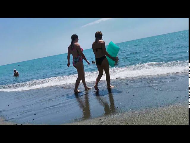 Лучший пляж в Сочи с песком и чистой прозрачной водой. Он действительно существует смотреть онлайн