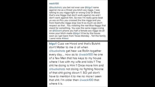 The Game's Manager Gets Warned by Crips and GD's for Threatening 50 Cent and Young Buck смотреть онлайн