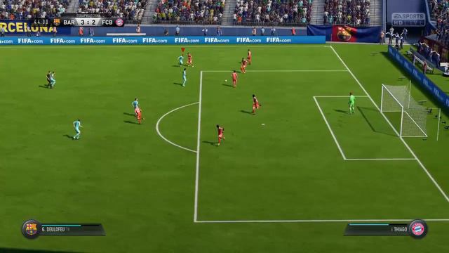 Fifa 18 Барселона - Бавария Мюнхен 11-22