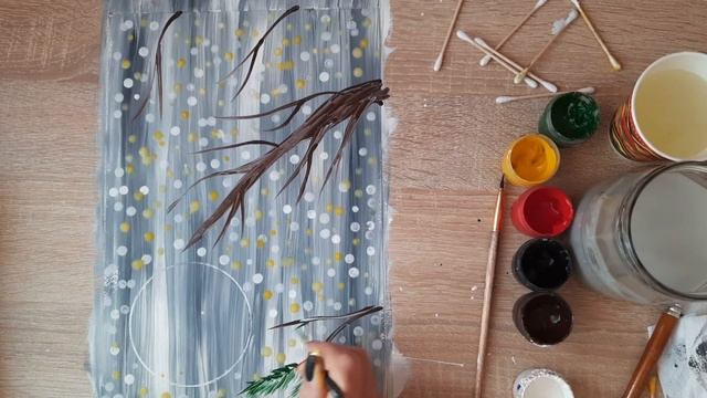 Ёлочная игрушка | Рисование для начинающих смотреть онлайн