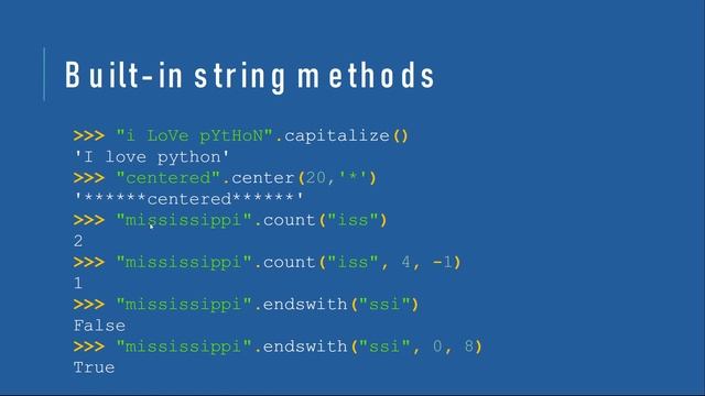 String & File with Python смотреть онлайн