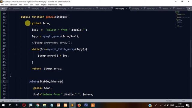 Part - 4 (2019) -DELETE | Object Oriented PHP CRUD / Insert Update Delete Delete смотреть онлайн