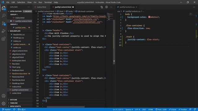 What is Justify Content in Flexbox? | The Complete Flexbox Tutorial Part 4 смотреть онлайн