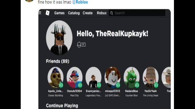 The NEW Roblox FONT!?! (+Roblox DARK MODE) смотреть онлайн