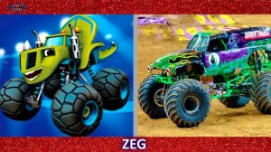 Blaze and the Monster Machines in Real Life 2021