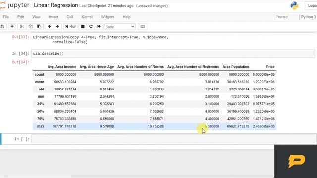 Linear Regression with Python in Hindi/Urdu смотреть онлайн