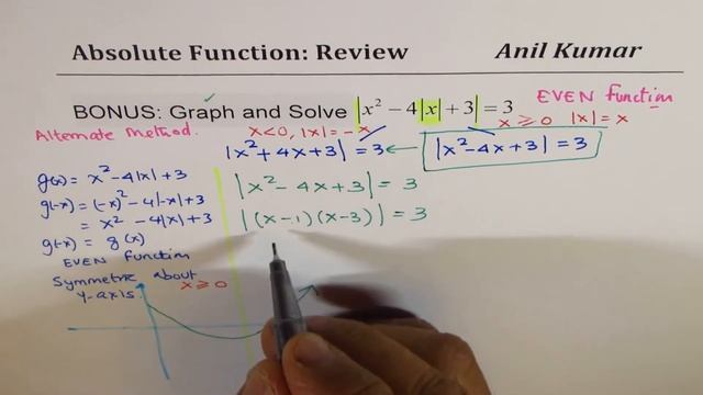 Nested Quadratic Absolute Function Equation смотреть онлайн