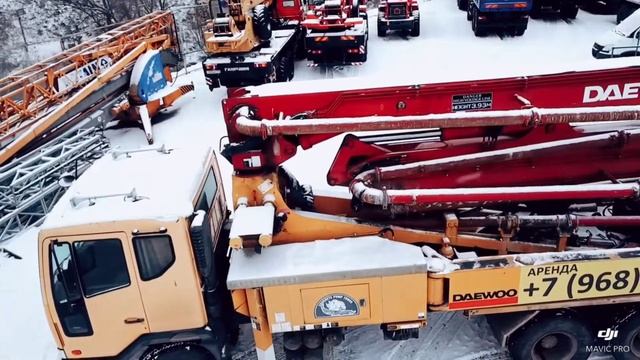 Автобетононасос Daewoo DCP37.15XZ, высота 36,4 метра. Звоните +79689219191 смотреть онлайн
