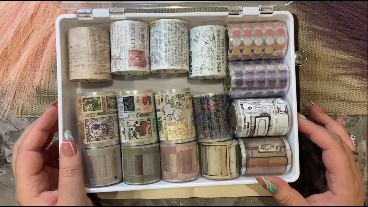 | Vintage Vibe| ASMR For Sleep | Journaling | No Talking | Decoration | Relaxation 41