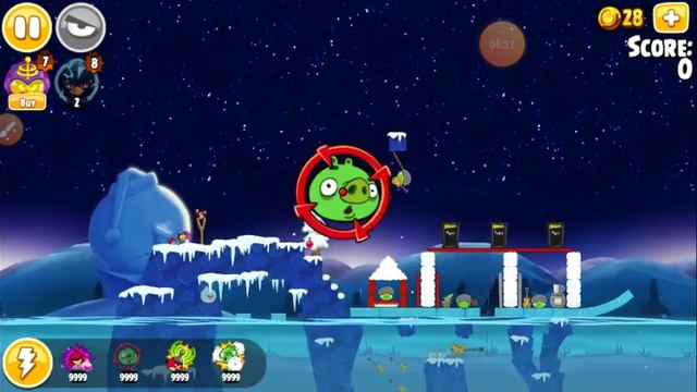 Angry birds Seasons on Finn Ice 14-25 levels special 13 minutes смотреть онлайн