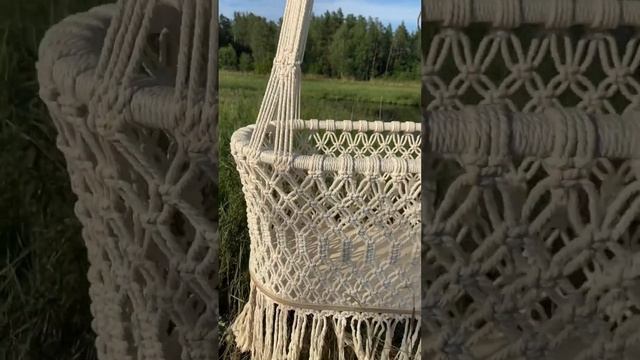 Обучаю волшебному мастерству ? #макраме #macrametutorial #уроки #макрамеабажур смотреть онлайн