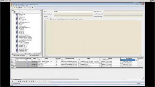 NC PROGRAMMING - "Take full control of Feature Based Machining using the Machining Knowledge Editor