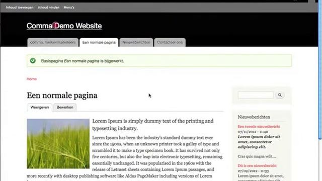Drupal - Pagina Aanpassen смотреть онлайн