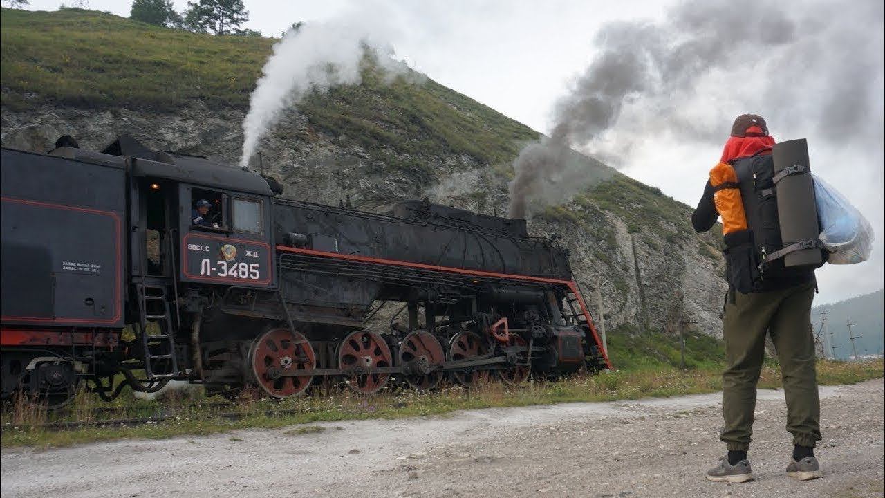 Байкал - Кругобайкальская железная дорога КБЖД - The Circum-Baikal Railway