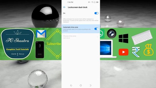 Show Dual Clock on Lockscreen in Tecno смотреть онлайн