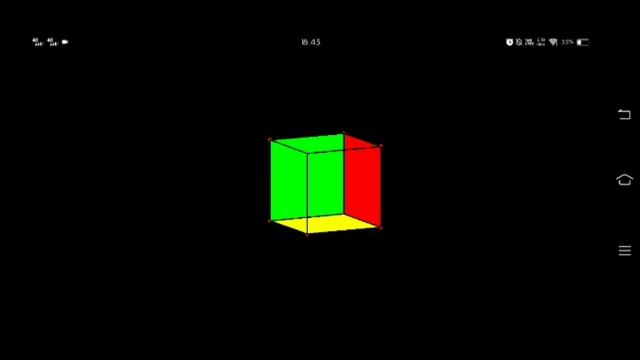cube | 3d projection | python | pygame смотреть онлайн