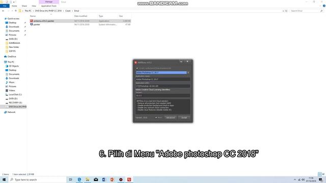 Tutorial Install Adobe Photoshop CC 2018 ( Crack) смотреть онлайн