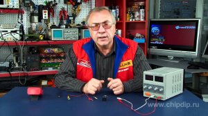 Простая схема  защиты от переполюсовки ...