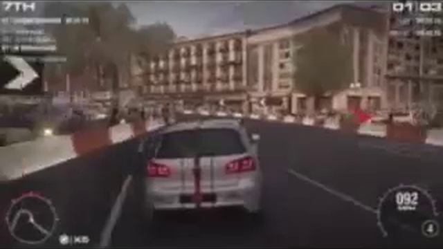 Grid 2 PS4 2007 Mercedes Benz SLR McLaren 722 GT split screen Playthrough смотреть онлайн