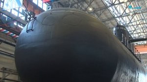 Новая подводная лодка «Кронштадт» спущена на воду в Петербурге