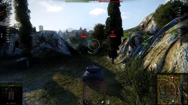 ► World of Tanks: Bat Chatillon 25t AP - Review and Gameplay - New Tier 9 Medium Tank смотреть онлайн