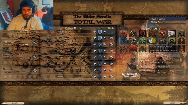 THE ELDER SCROLLS Total War - Batallas En TAMRIEL (Directo) - HABLEMOS SOBRE (TES VI) Y TEORÍAS