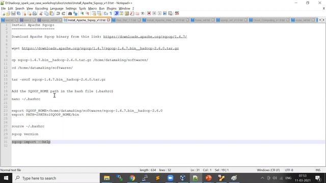 Sqoop Concepts | Apache Hadoop | Part 1 смотреть онлайн