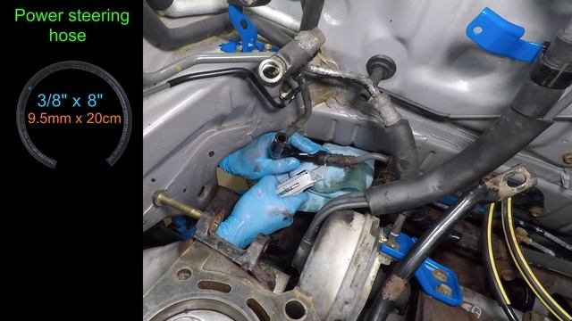 Power steering pump replacement 1997 Toyota RAV4 (episode 27) смотреть онлайн