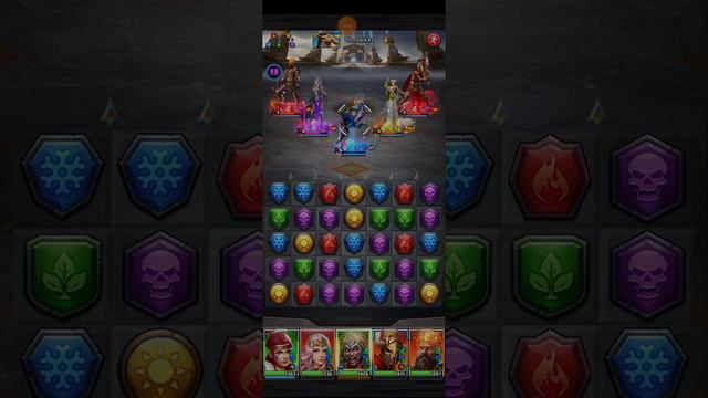Mythwars puzzles. Турнир для 4*, неудачный день. хорошая защита. смотреть онлайн