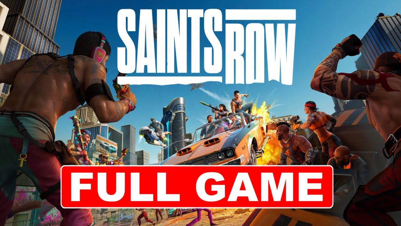 Saints Row - Full Game Walkthrough Longplay смотреть онлайн