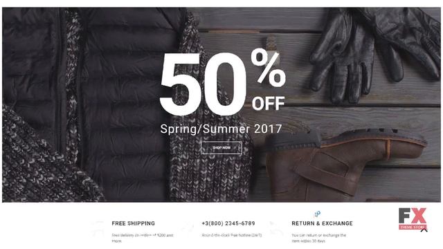 Waybiller - Men's Closing Magento Theme TMT | Free Download Demo смотреть онлайн